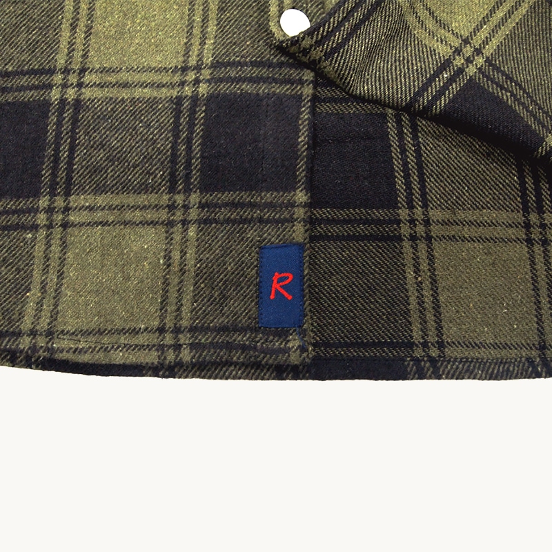 リトルライズ LITTLE RISE コットンチェックシャツ　LR-0031