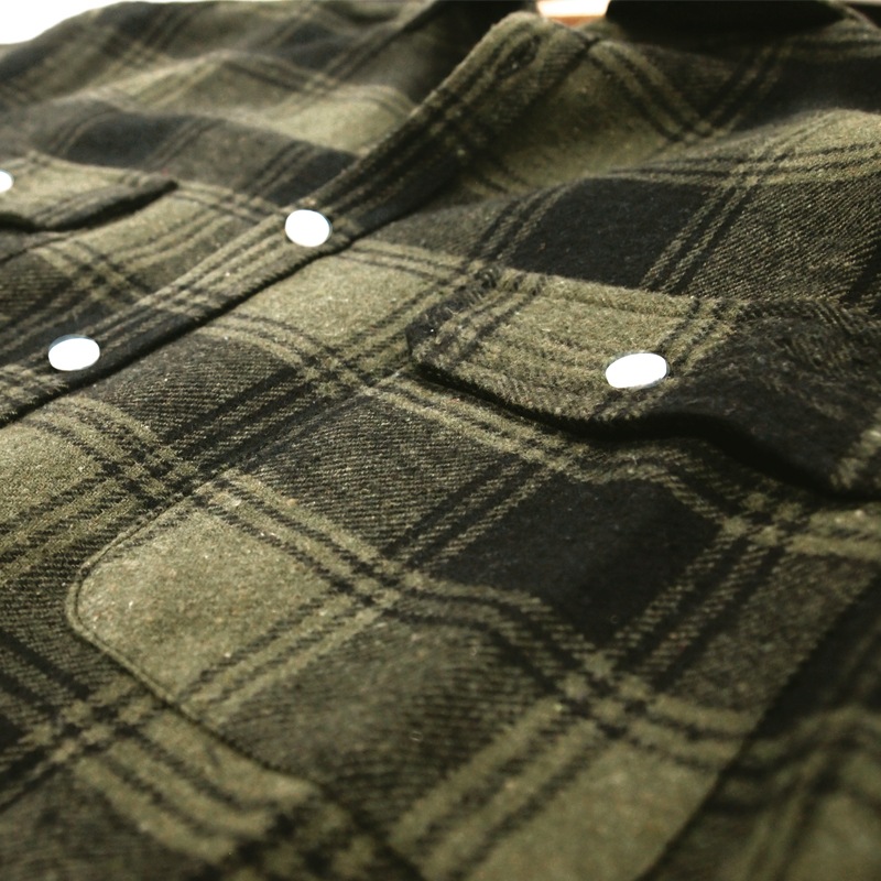 リトルライズ LITTLE RISE コットンチェックシャツ　LR-0031