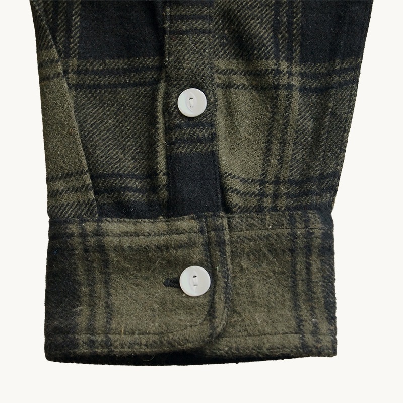 リトルライズ LITTLE RISE コットンチェックシャツ　LR-0031