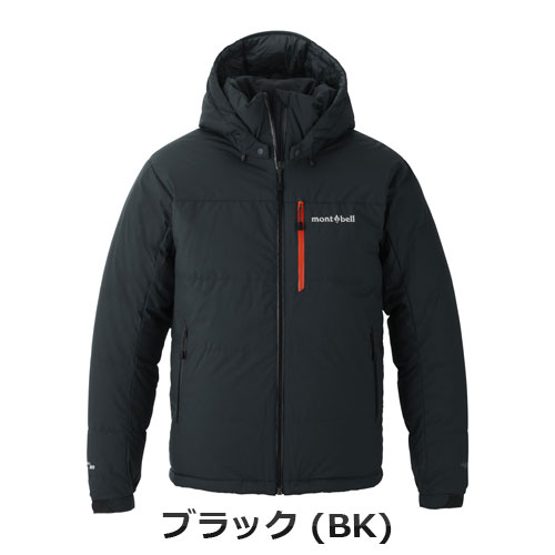 完売品mont-bellパーマフロストダウンパーカー黒x赤 Lサイズ モンベル mont-bell パーマフロスト ダウンパーカ（男女兼用）1101712