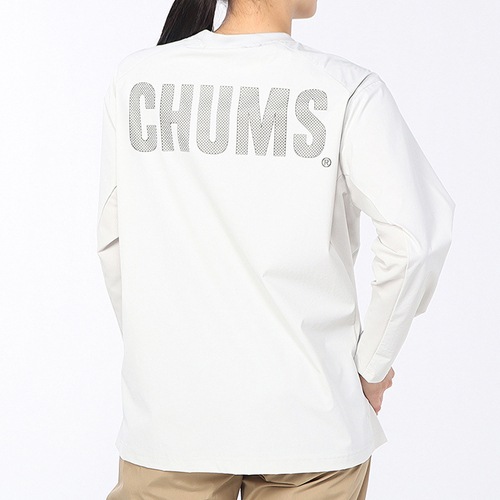 チャムス CHUMS エアトレイルストレッチチャムスロングスリーブTシャツ　CH01-2838