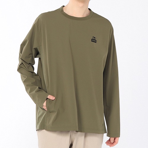 チャムス CHUMS エアトレイルストレッチチャムスロングスリーブTシャツ　CH01-2838