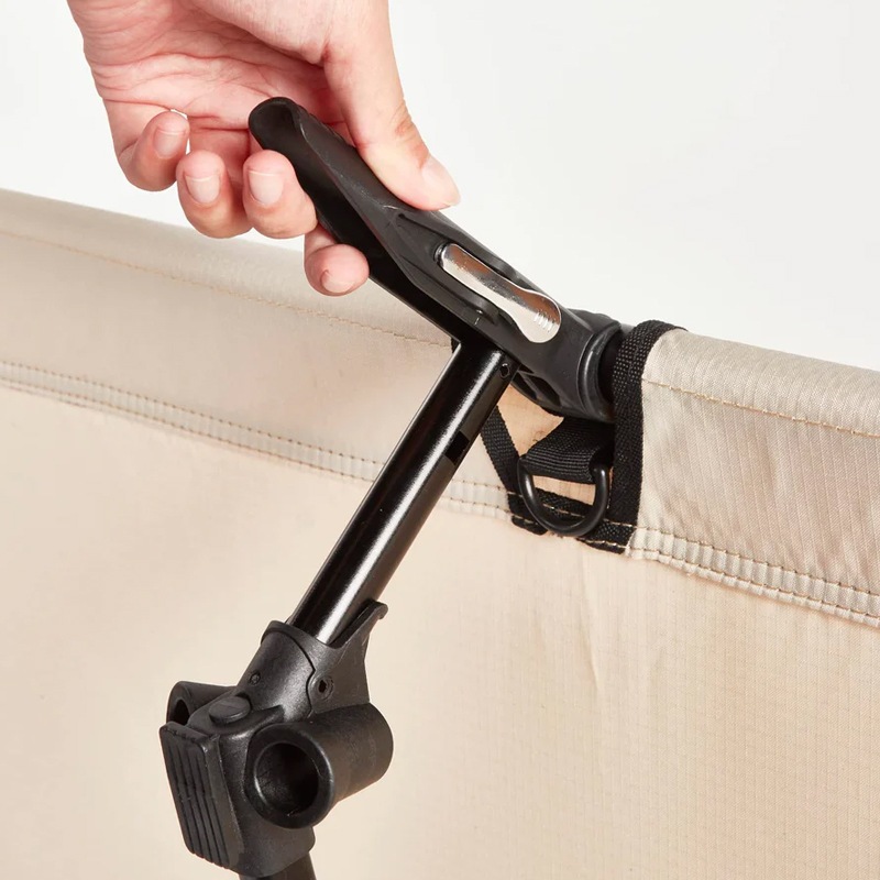 スモアS'more【 Alumi Compact Bed 】高さ調節可能なアルミ製コット　SMOFT002CBDaF