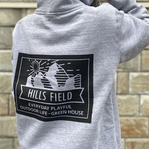 HILLS FIELD ヒルズフィールド　グリーンハウス別注フーディ　HF-HDI-GH