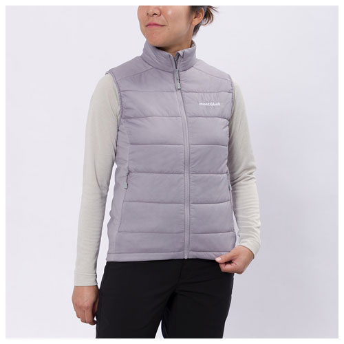 【モンベル】U.Lサーマラップラウンドネックベスト　Women's Sサイズ モンベル mont-bell U.L.サーマラップ ベスト Women's（レディース
