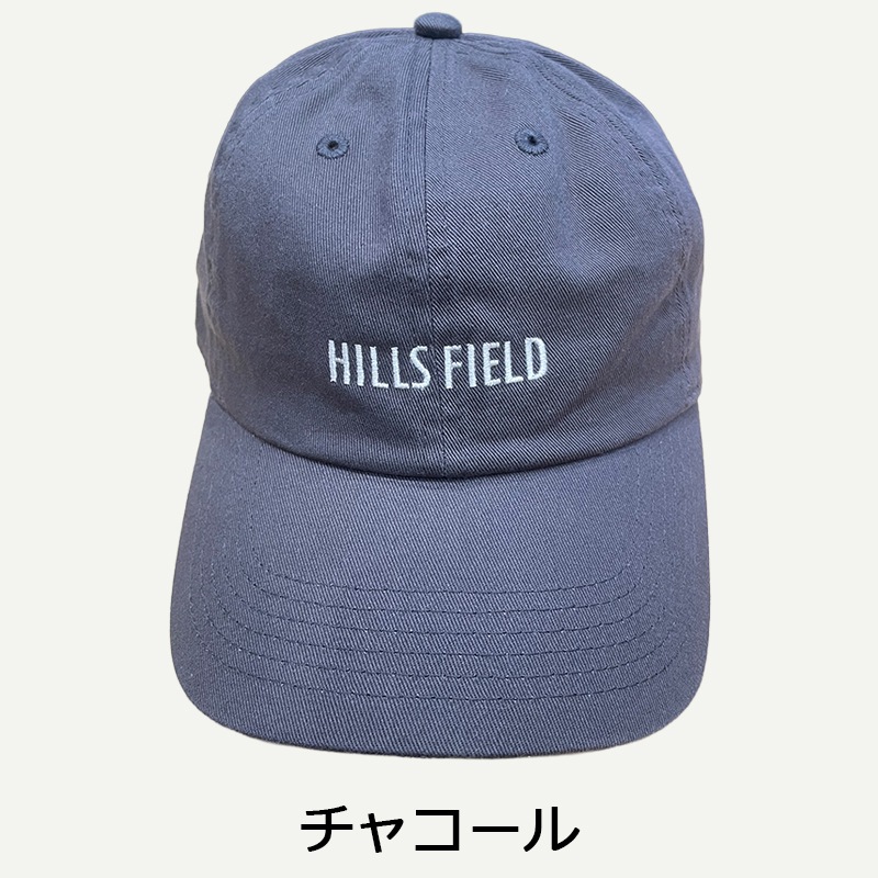 HILLS FIELD ヒルズフィールド グリーンハウス別注ベースボールキャップ・チャコール HF-CAP-GH