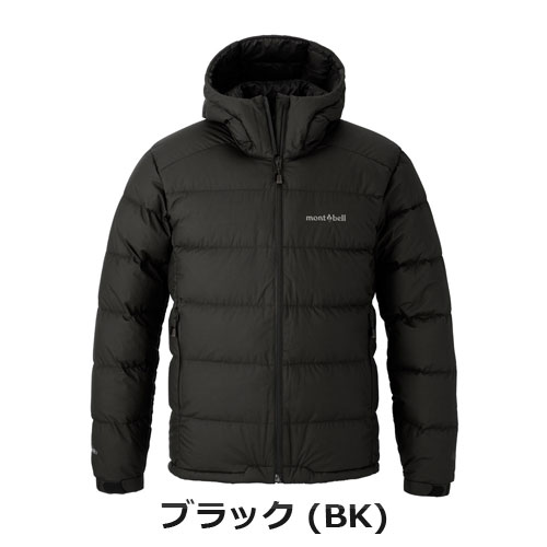 モンベル　パーマフロスト ダウンパーカ　ブラック　M スタッフバックなし モンベル mont-bell パーマフロスト ライトダウンパーカ Men's（メンズ