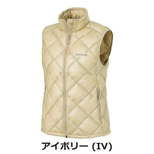 新品　タグ付き　モンベル スペリオダウン ベスト Women's アイボリー モンベル mont-bell スペリオダウン ベスト Women's(レディース