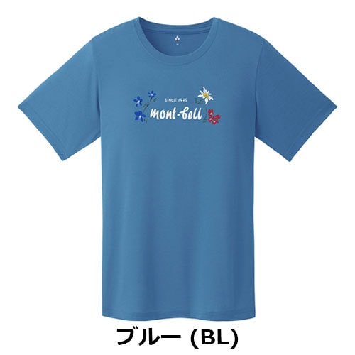 モンベル mont-bell WIC.T Women's スイスの花（レディース）1114855