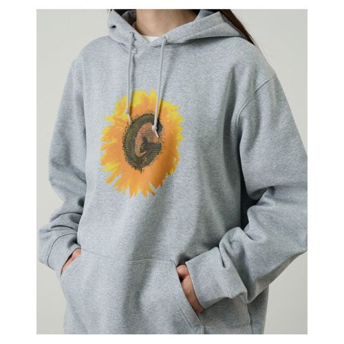 グラミチ GRAMICCI Gフラワーフーデッドスウェットシャツ　G6SU-J113