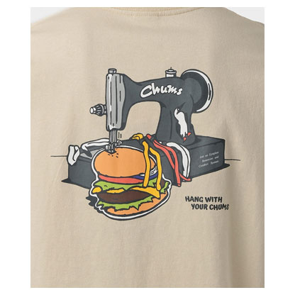 チャムス CHUMS ハンドメイドハンバーガーTシャツ CH01-2740