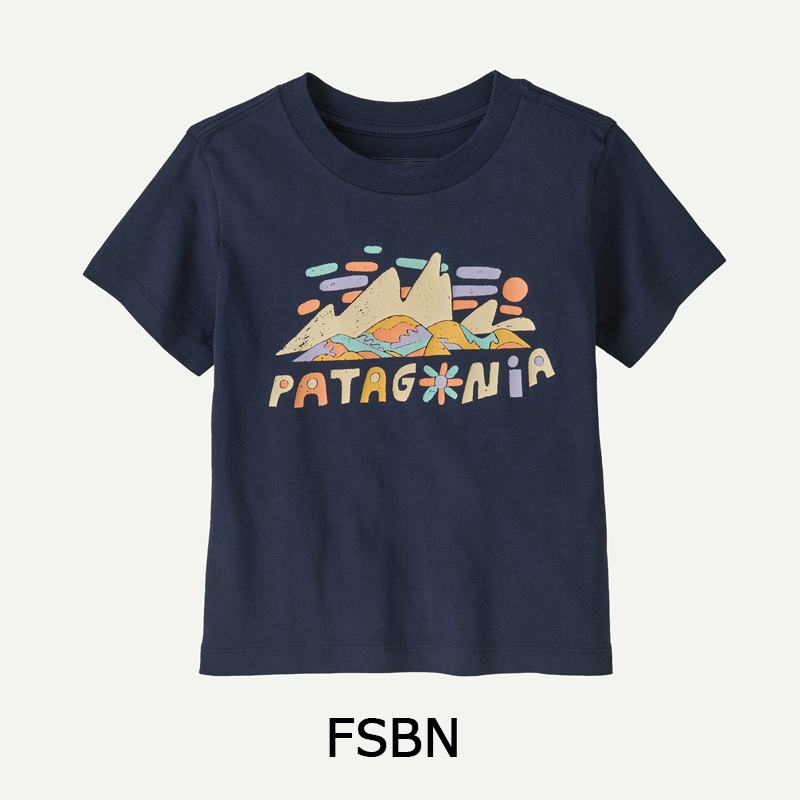 パタゴニア Patagonia　ベビー・グラフィック・Tシャツ（ベビー）　60389