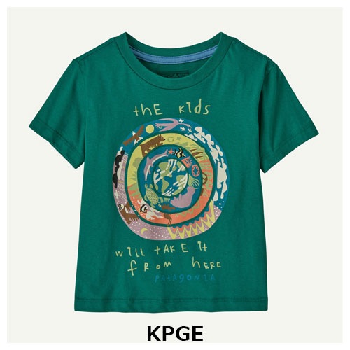 パタゴニア Patagonia　ベビー・グラフィック・Tシャツ（ベビー）　60389　￥3,960～