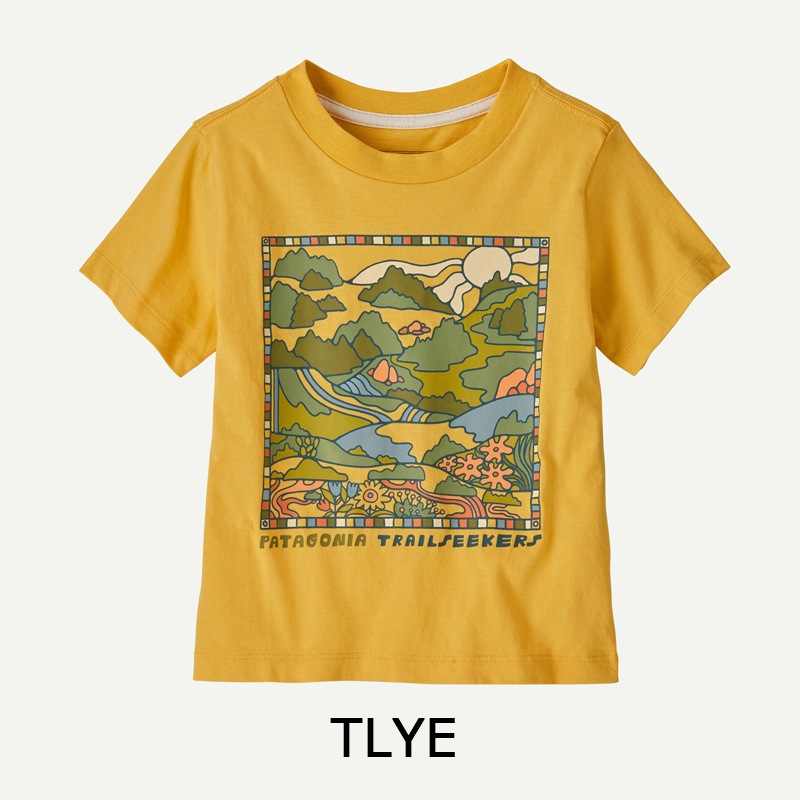 パタゴニア Patagonia　ベビー・グラフィック・Tシャツ（ベビー）　60389