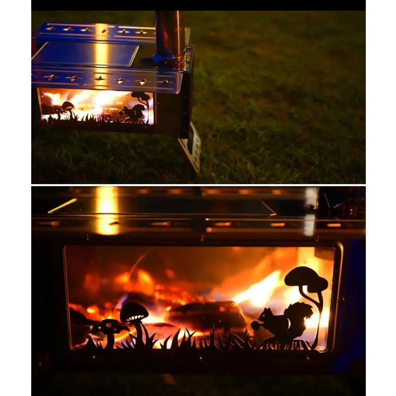 薪　薪ストーブ　暖炉　マジックファイアー S'moreの薪ストーブ】応援購入終了目前！ コンパクトで多機能な『Magic
