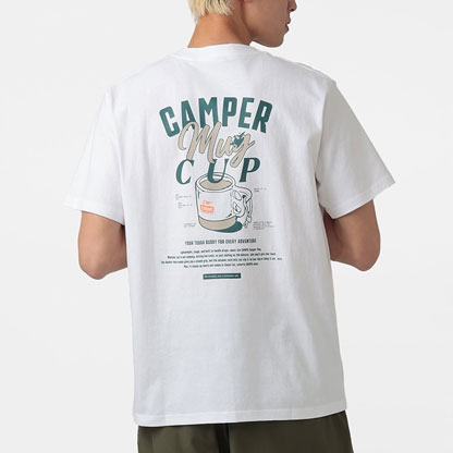 チャムス CHUMS キャンパーマグカップTシャツ CH01-2742