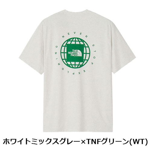 ザ・ノース・フェイス THE NORTH FACE　ショートスリーブジオスクエアロゴティー（ユニセックス） S/S GEO Square Logo Tee NT32633