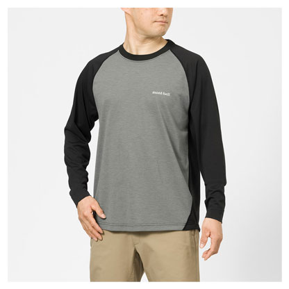モンベル mont-bell WIC.ラグラン ロングスリーブT Men's（メンズ）1114693