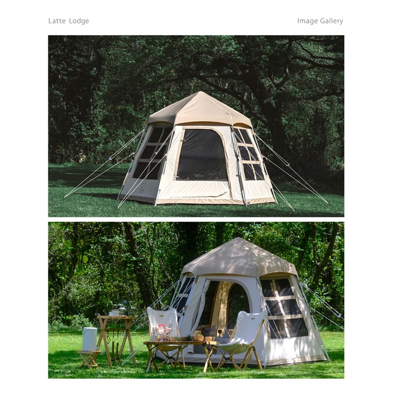 スモアS'more Latte Lodge ラテロッジ ワンタッチTCテント SMOrLatelodgea