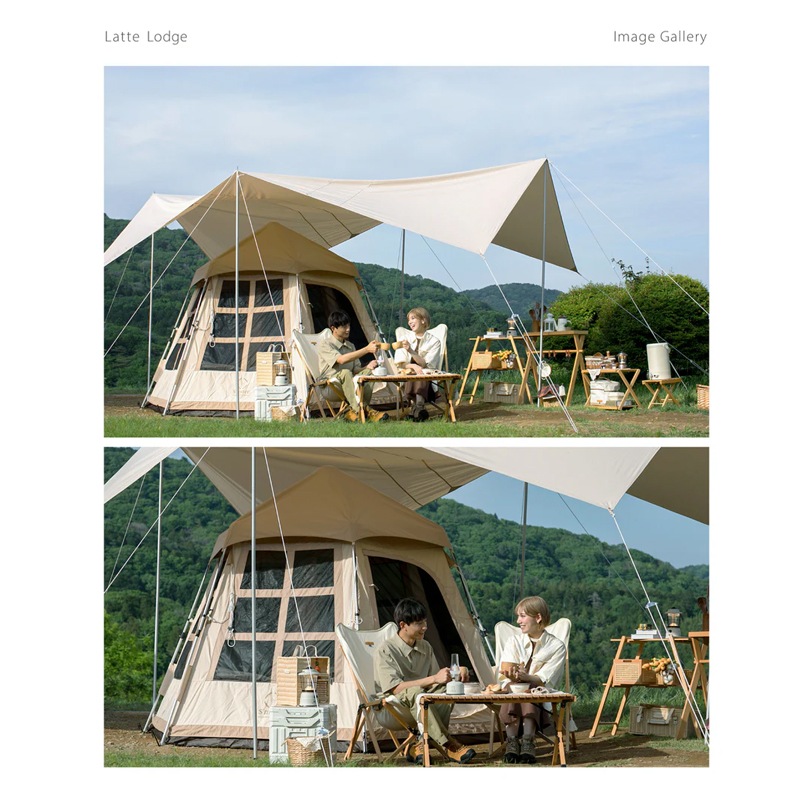 スモアS'more Latte Lodge ラテロッジ ワンタッチTCテント