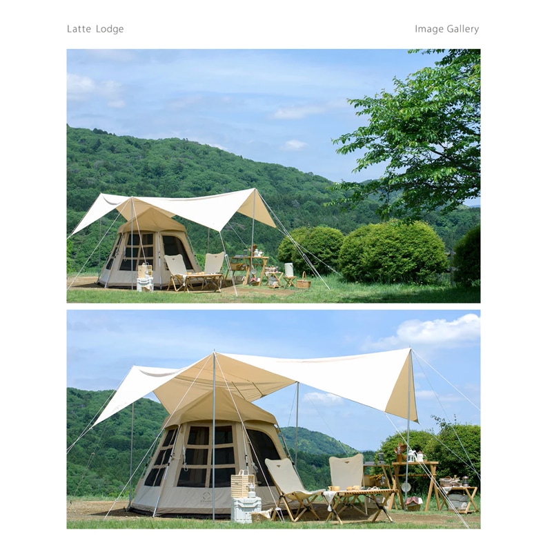 スモアS'more Latte Lodge ラテロッジ ワンタッチTCテント