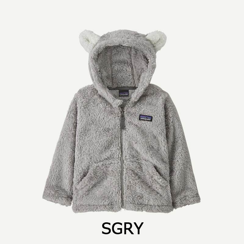 3つカートリッジ付き　オンラインサポート付き パタゴニア Patagonia ベビー・ファーリー・フレンズ・フーディ 61155