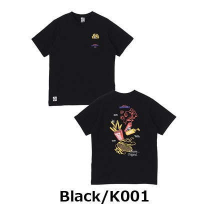 チャムス CHUMS アンチバグファストフードポケットTシャツ CH01-2715