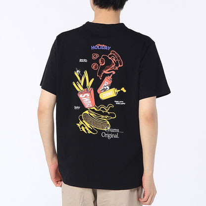 チャムス CHUMS アンチバグファストフードポケットTシャツ CH01-2715