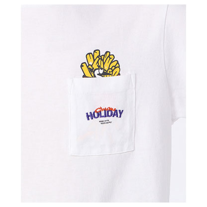 チャムス CHUMS アンチバグファストフードポケットTシャツ CH01-2715