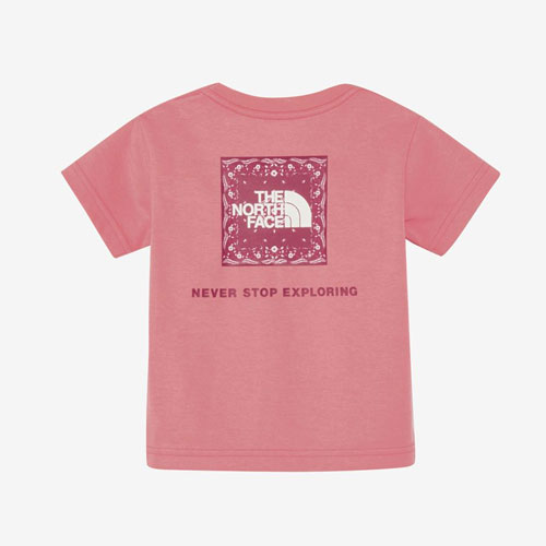 ザ・ノース・フェイス THE NORTH FACE　ショートスリーブバンダナスクエアロゴティー（ベビー） B S/S Bandana Square Logo Tee NTB32546