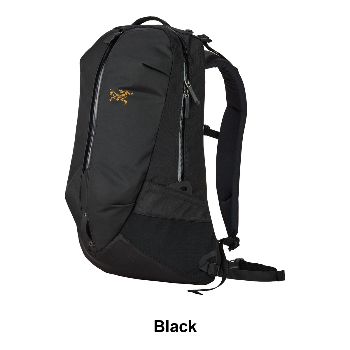 ARC’TERYX Arro 22 バックパック ブラック ゴールド刺繍 ARC'TERYX Arro 22 Backpack X00001070601 | すべての商品