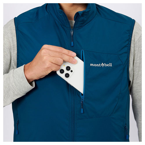 モンベル mont-bell EXライト サーマラップ ベスト Men's(メンズ)1101690
