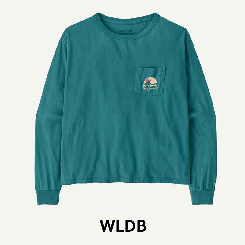 パタゴニア　Mサイズ　Patagonia ロンT グリーン　ホワイト　2枚セット Patagonia(パタゴニア) ロングスリーブ・ストラタスパイア