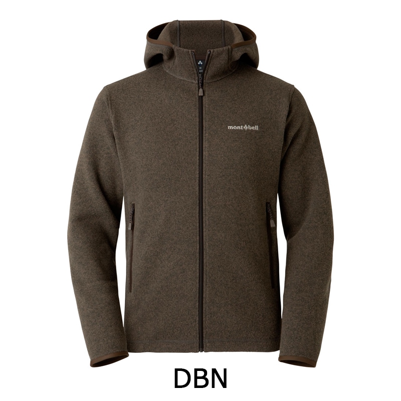 モンベル mont-bell クリマプラス ニットパーカ Men's 1106589