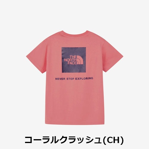 ショートスリーブバックスクエアロゴティー（キッズ）　ザ・ノース・フェイス THE NORTH FACE