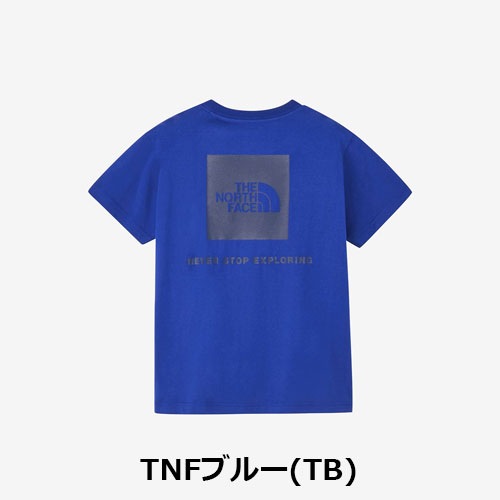 ショートスリーブバックスクエアロゴティー（キッズ） ザ・ノース
