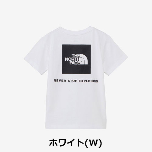 ショートスリーブバックスクエアロゴティー（キッズ）　ザ・ノース・フェイス THE NORTH FACE