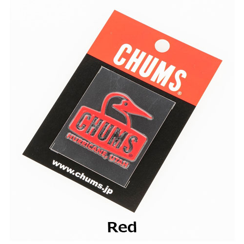 チャムス CHUMS ブービーフェイスエンボスステッカー CH62-1127