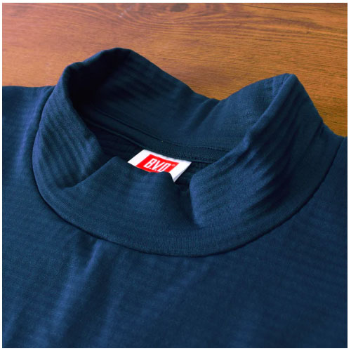 ビーブイディー B.V.D　瞬暖GRID-TEC+ハイネック　GR090EC