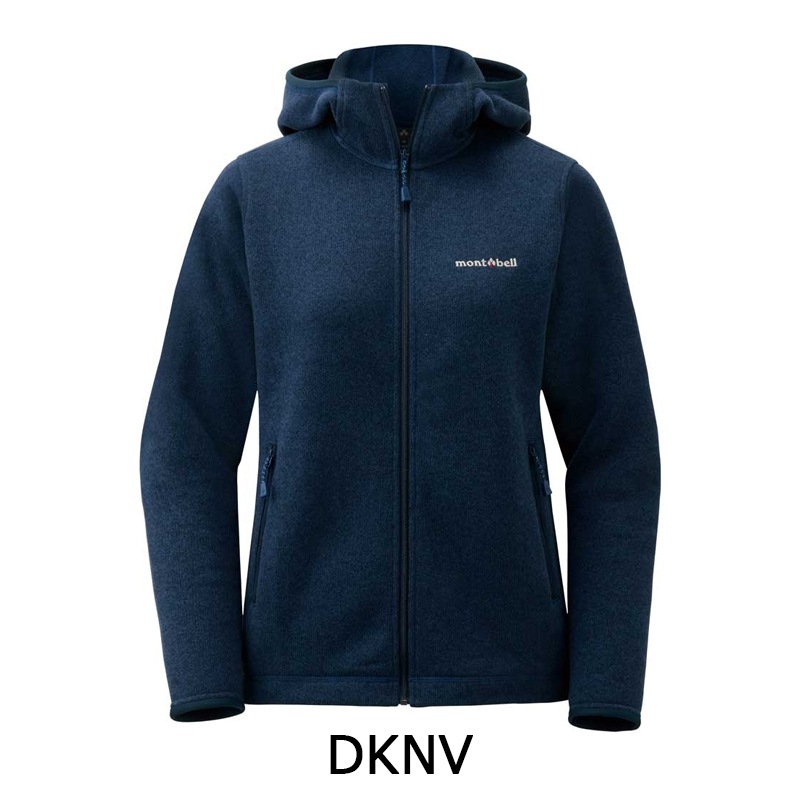 モンベル mont-bell クリマプラス ニットパーカ Women's　1106590