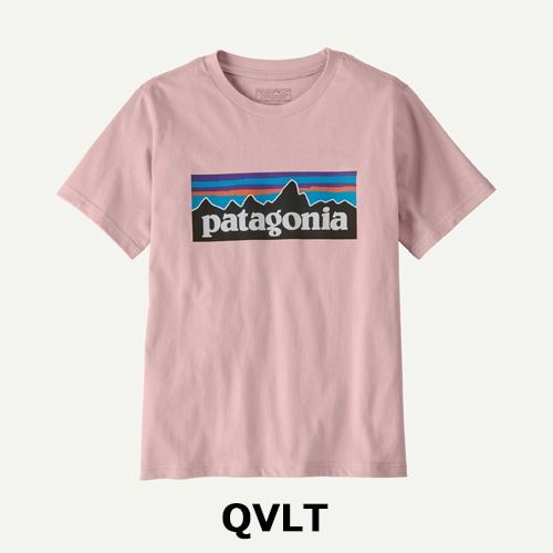 パタゴニア Patagonia キッズ・P-6 ロゴ・Tシャツ 62148 | ウェア