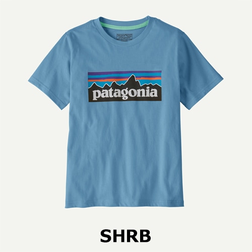 パタゴニア Patagonia キッズ・P-6 ロゴ・Tシャツ 62148 | ウェア