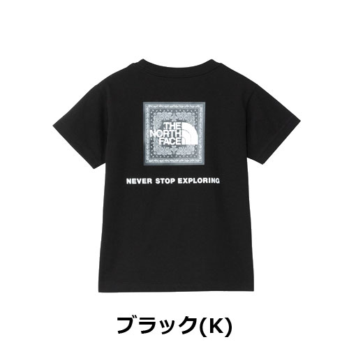 ザ・ノース・フェイス THE NORTH FACE　トドラーショートスリーブバンダナスクェアロゴティー（キッズ） T S/S Bandana Square Logo Tee NTT32546