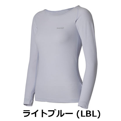 モンベル mont-bell ジオライン L.W.ラウンドネックシャツ Women's(レディース)1107733