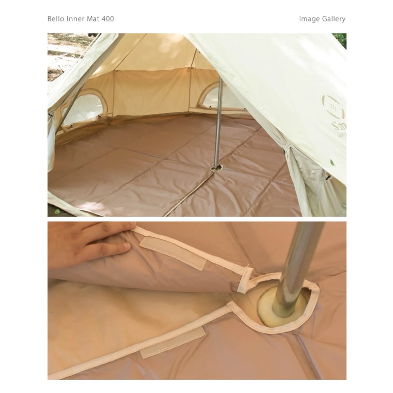 なかえ！S'more Bello 300 スモア ベロ300【美品】 スモアS'more 【 Bello 300】 ベロ300 ベル型テント ポリ