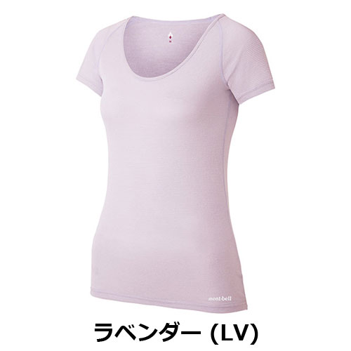モンベル mont-bell ジオライン L.W.UネックTシャツ Women's