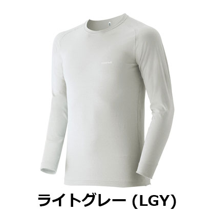 モンベル mont-bell ジオライン L.W.ラウンドネックシャツ Men's