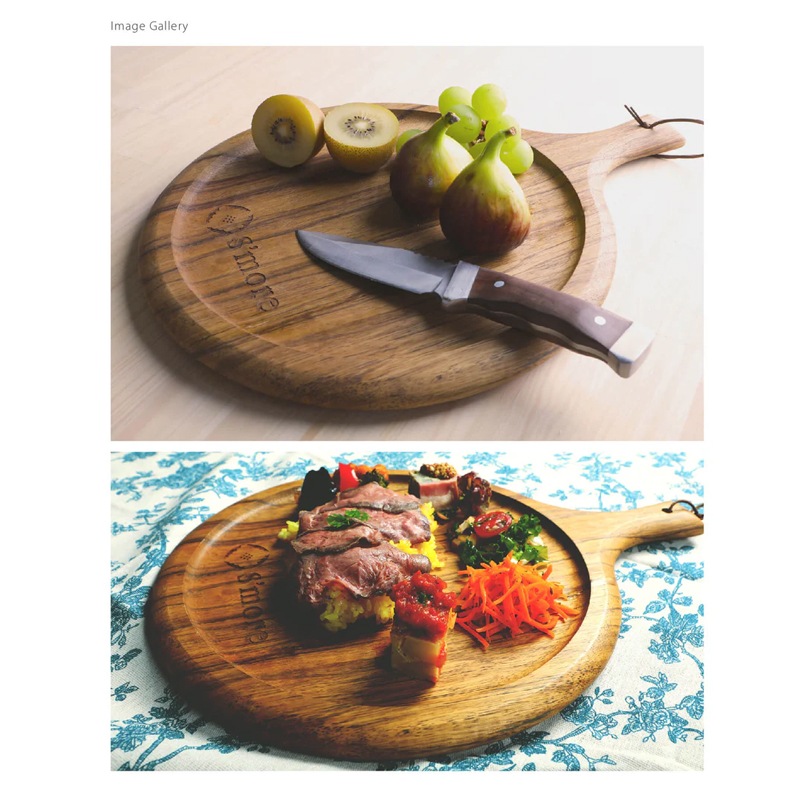 スモア S'more 【 Cutting board of s'more 】カッティングボード まな板　Square　SMOmdo02aSquare