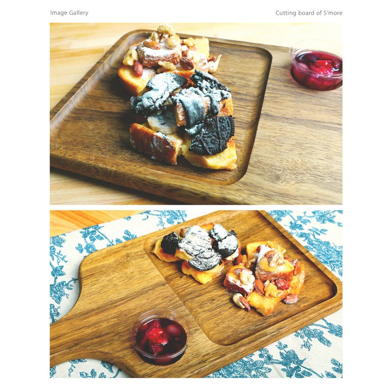スモア S'more 【 Cutting board of s'more 】カッティングボード まな板　Circle