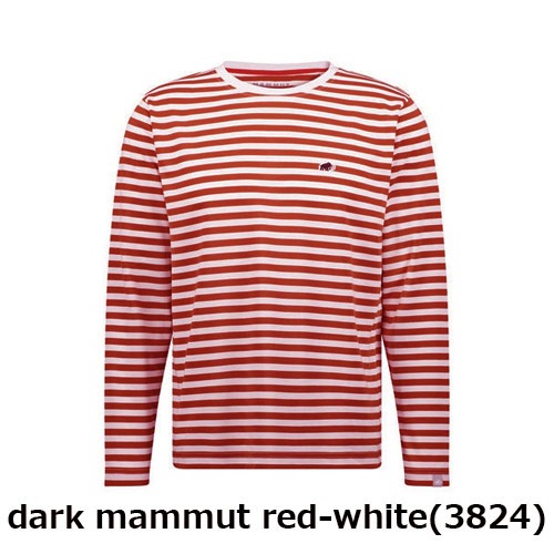 Mammut ストライプ ロングスリーブT+ ポケット ショートスリーブT WL MAMMUT（マムート） tシャツ ストライプ ロングスリーブ アジアン